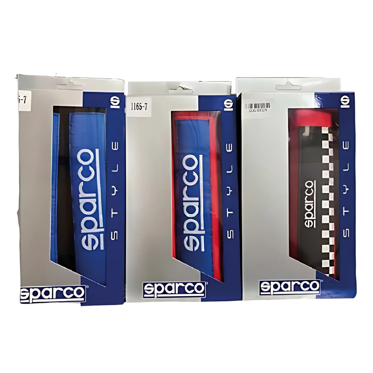 Cubre Cinturón Sparco Color Rojo / Negro