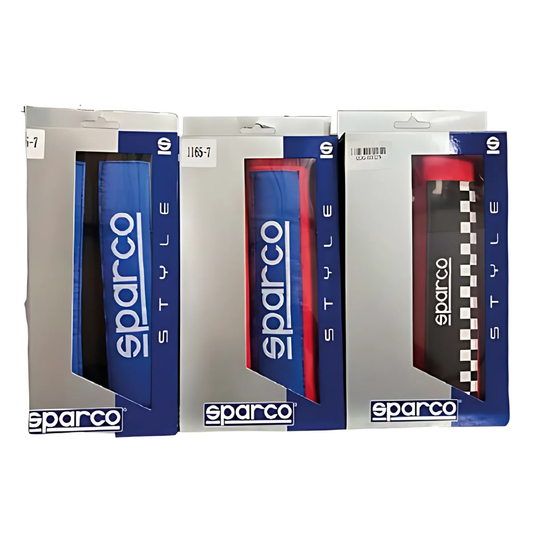 Cubre Cinturón Sparco Color Rojo / Negro