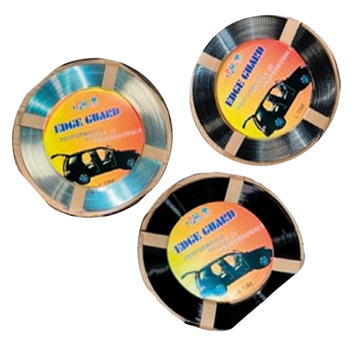 Protector Tope Borde de Puertas Para Auto Color Carbón