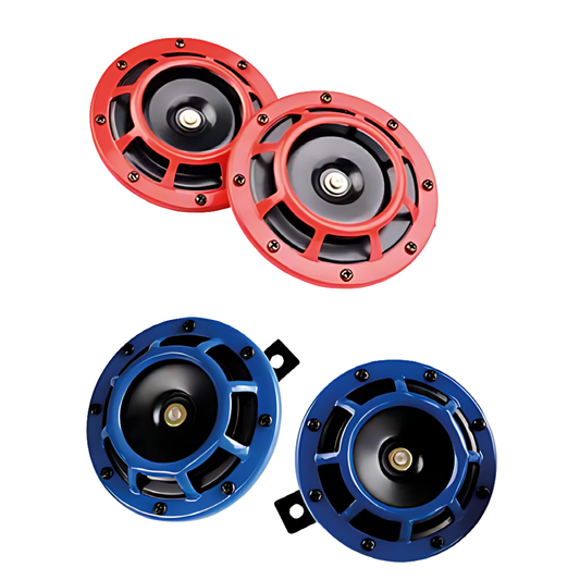 Claxon Bocinas Azul 12V