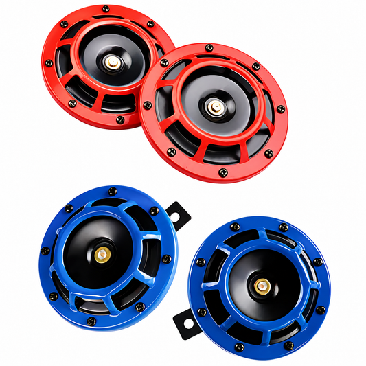 Claxon Bocinas Azul 12V
