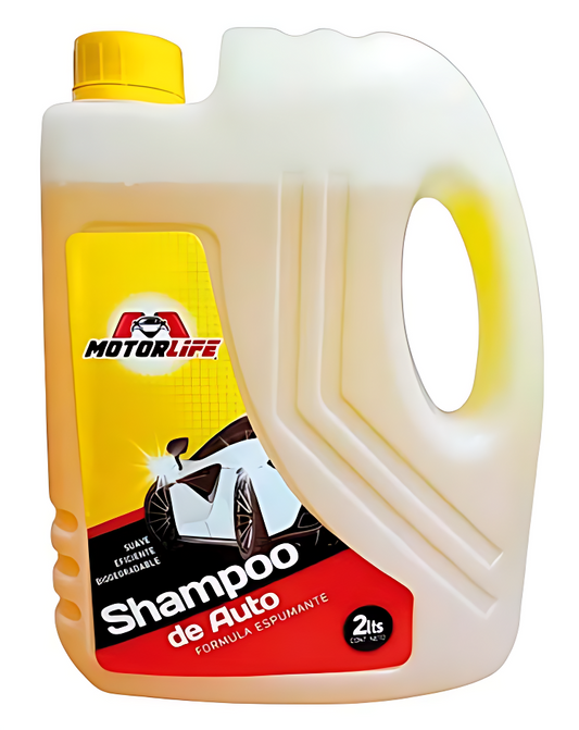 Shampoo Lavado de Auto Biodegradable MotorLife 2L