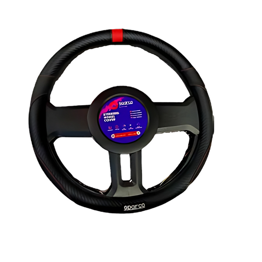 Cubre Volante Sparco 38 cm Rojo