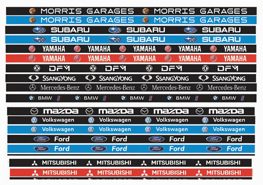 Lyner Rígidos Subaru Negro