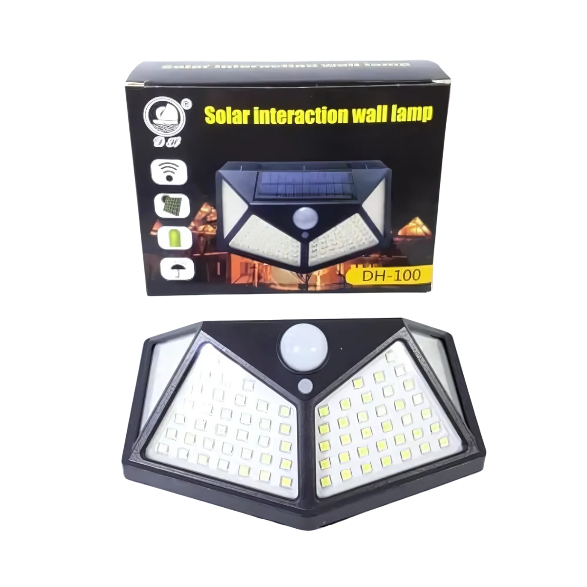 Foco LED Solar Mini Para Pared