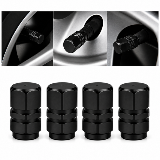 tapa valvula set 4 Negro