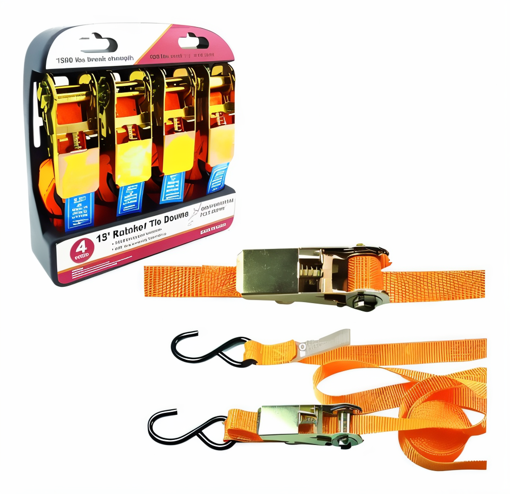 Amarra de Carga de 5 Metros Set 4 Piezas