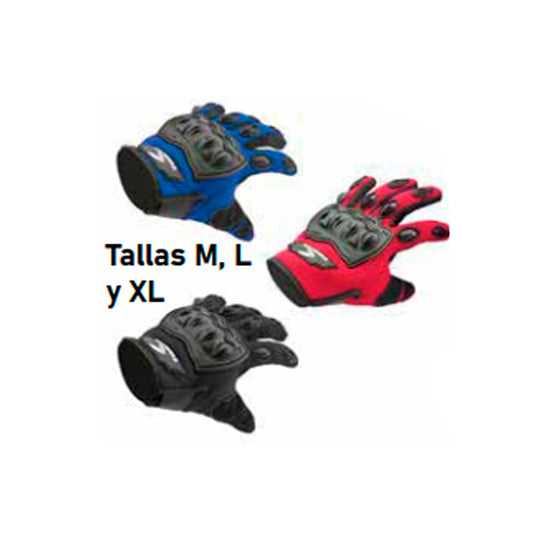 Guantes de Tela Tahichi Talla XL Color Negro