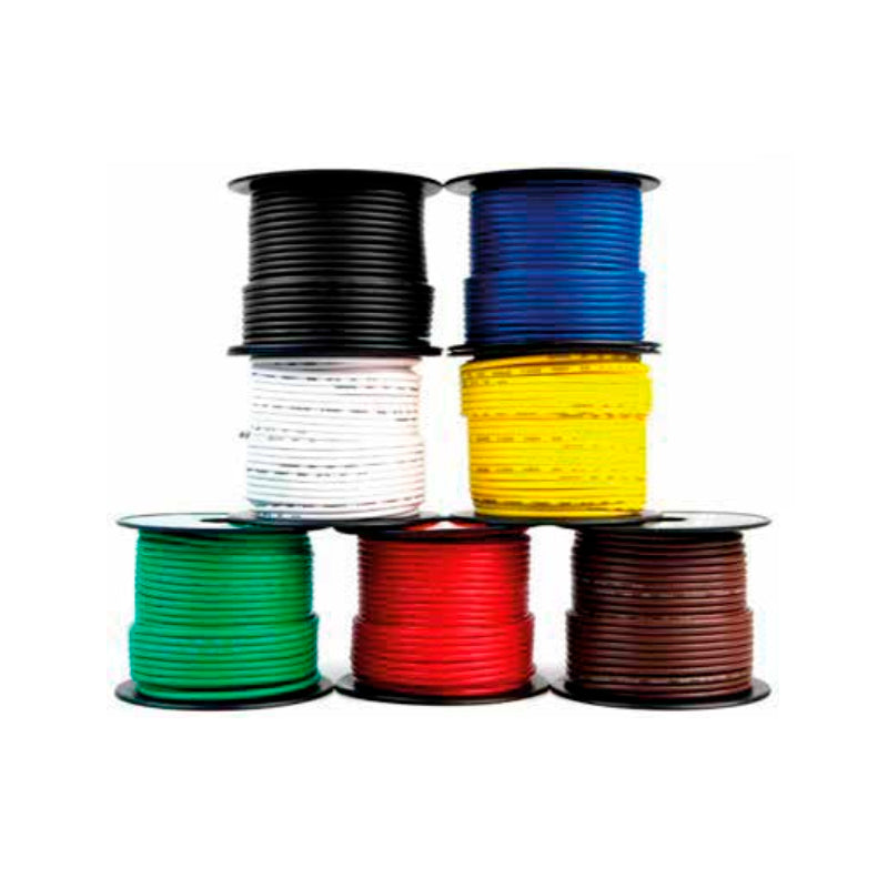 carrete 14ga colores rojo