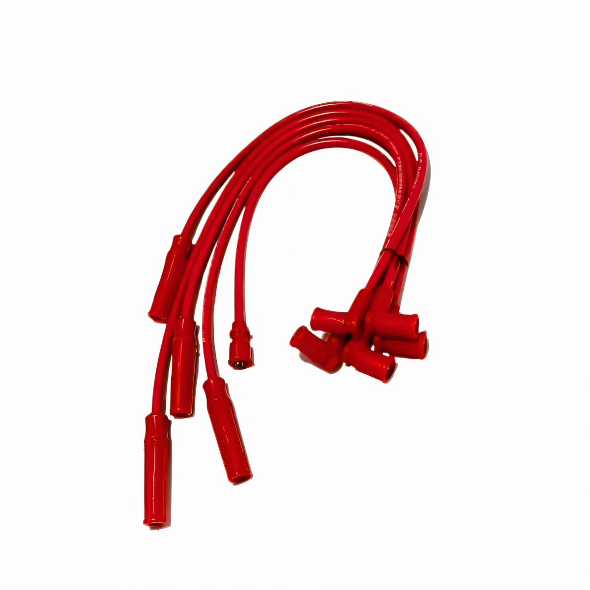 Cable de Bujía  H.P. Racing  9,8 mm Rojo