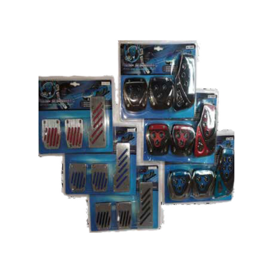 pedalera plasticas rojo