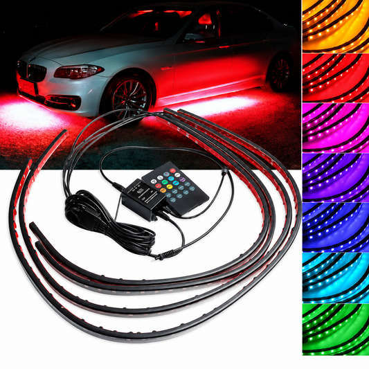 Tira Led para debajo del auto