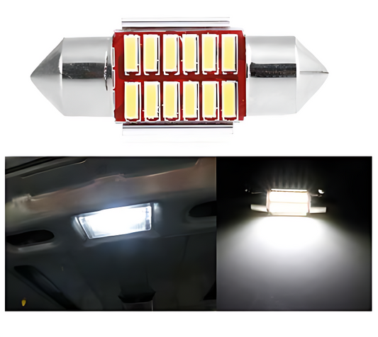 LED Canbus Sofito 31 mm 12V Luz Blanca