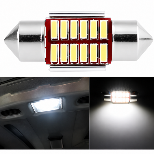 LED Canbus Sofito 31 mm 12V Luz Blanca