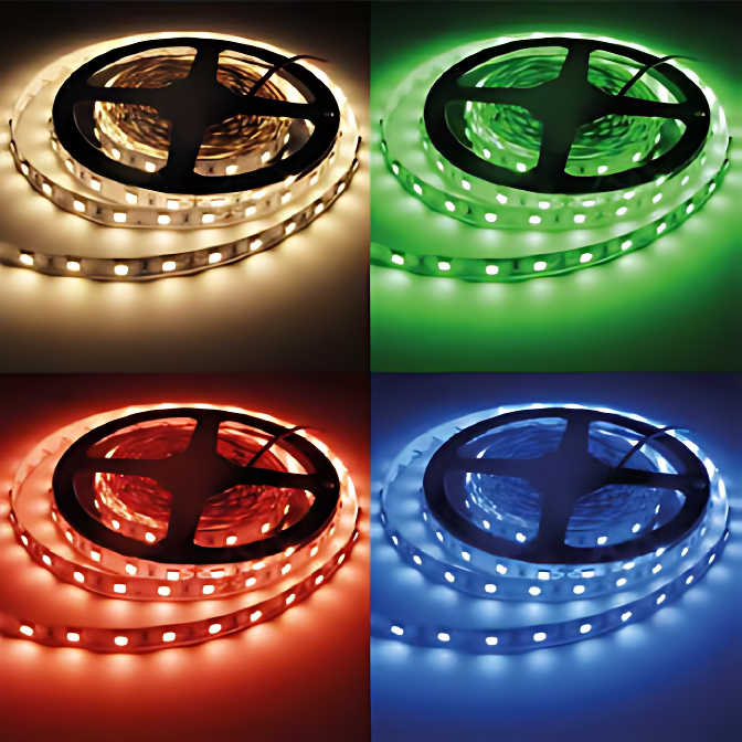 Cinta Led Gruesa 12 V Color Blanco
