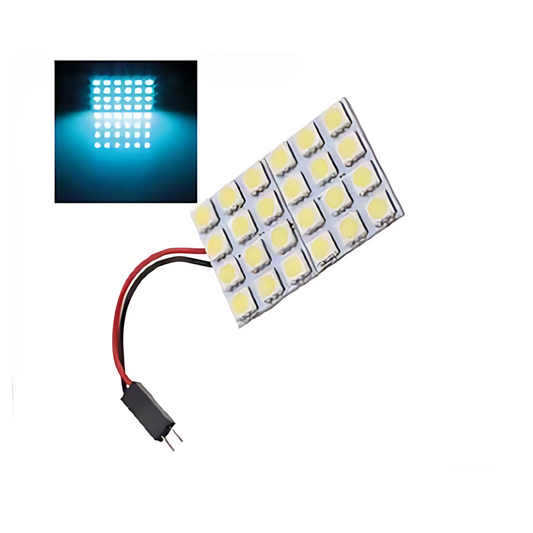 Panel LED 5050 Interior 24 leds Color Azul