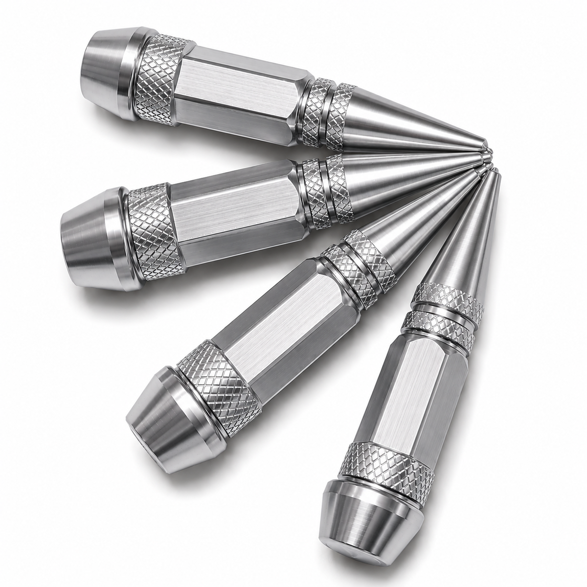 tapa valvula set 4 punta , PLATA