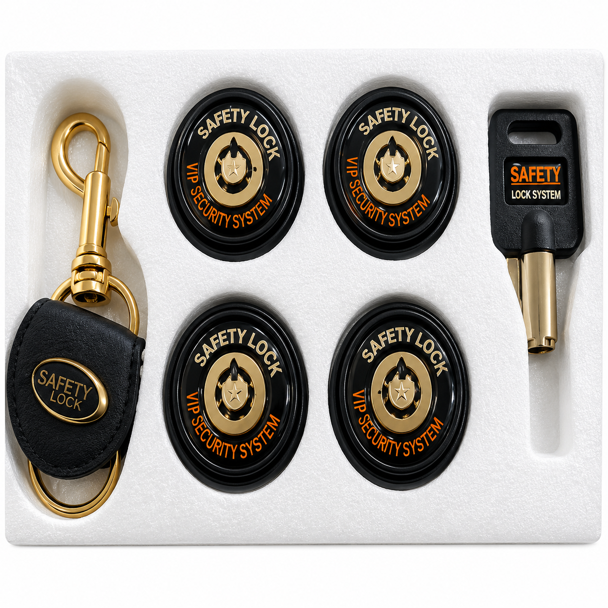 Chapa de Seguridad 4 Puertas