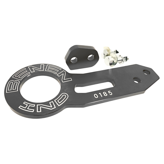 Gancho de remolque trasero tuning Plata