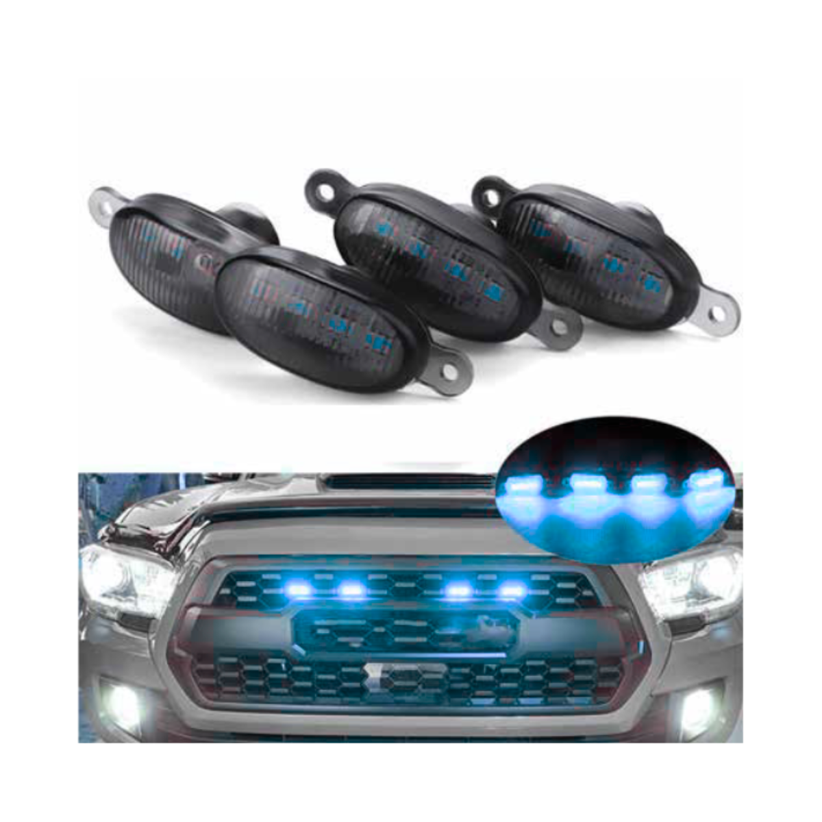 Luz Raptor Polarizada Azul