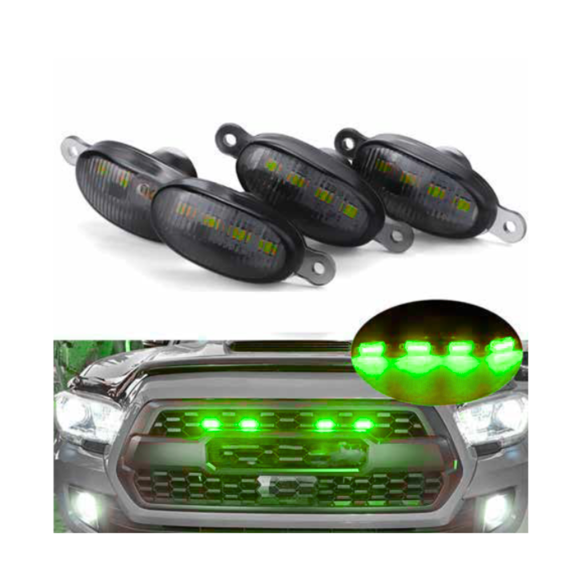Luz Raptor Polarizada Verde