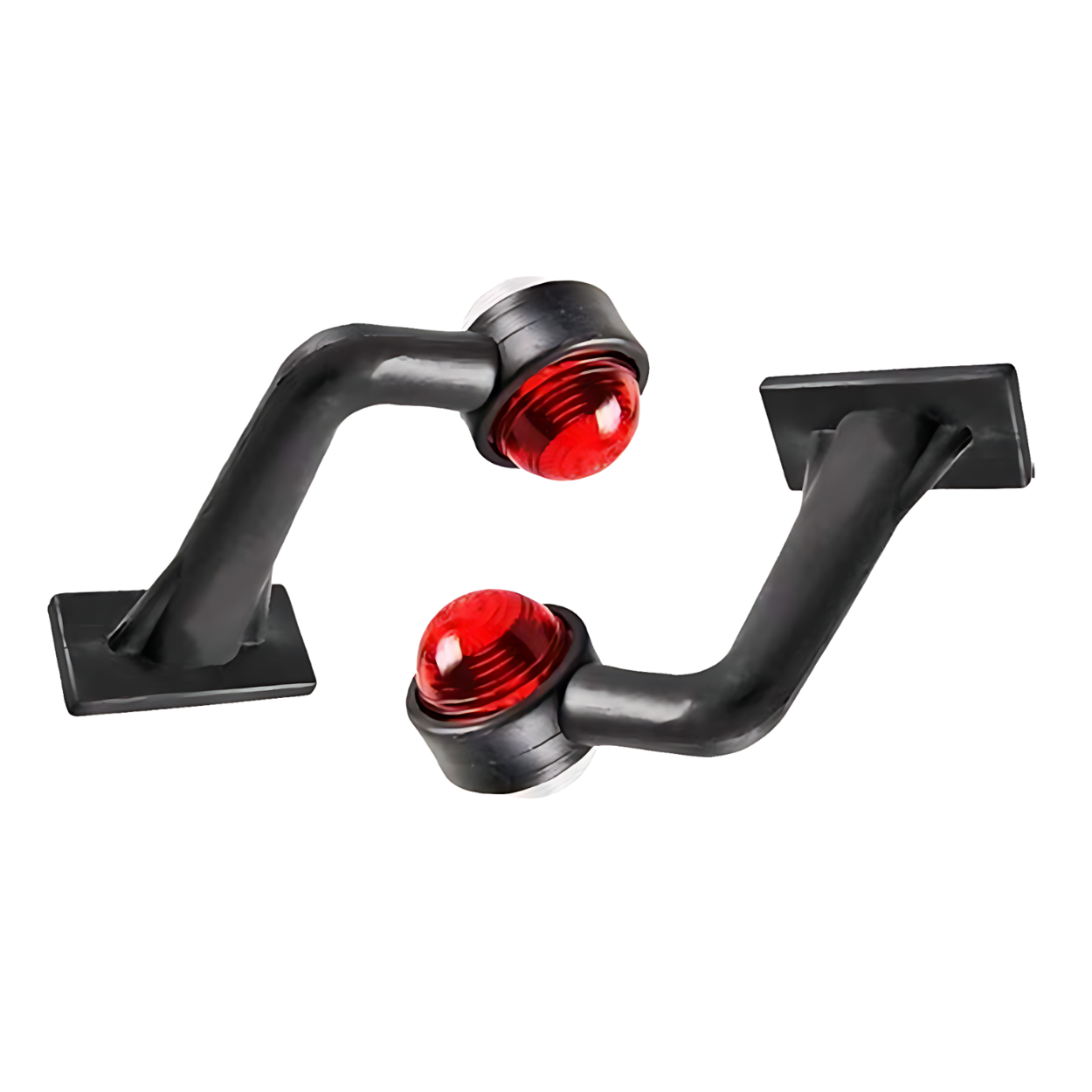 Faro Lateral Rojo + Ámbar 12-24 V Derecho
