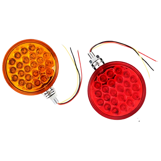 Faro Trasero 48 LEDs  Rojo + Ámbar