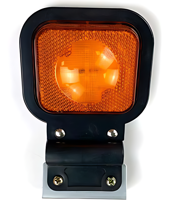 Faro Lateral Ámbar Bivolt 4 LEDs