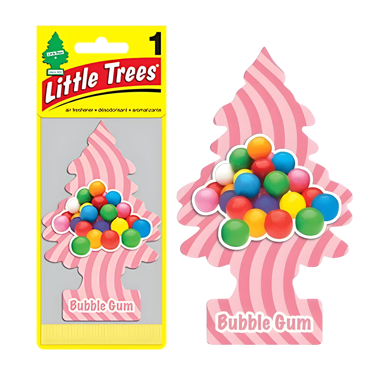 Pino Aromático Little Trees Aroma Bubble Gum / Chicle