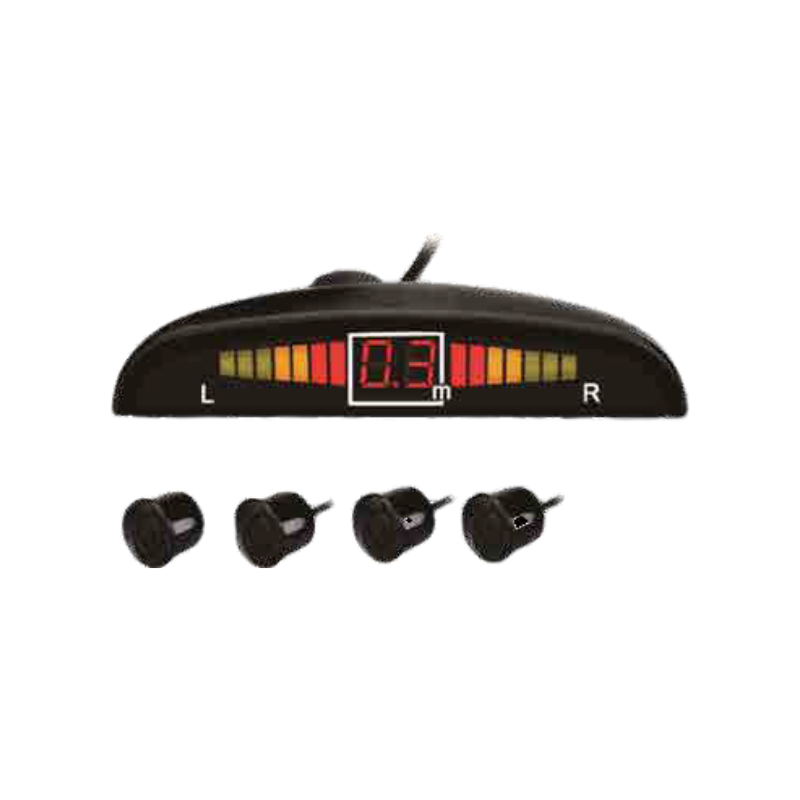 Sensor retroceso 4 puntos 12v Grafito