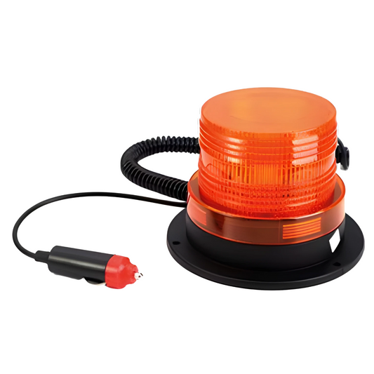 Luz de Advertencia Multivoltaje Color Ambar