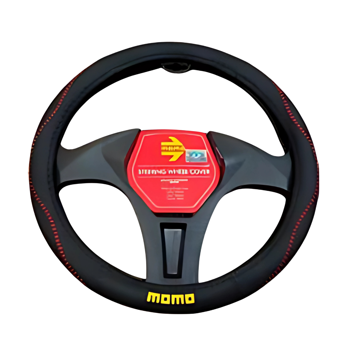 Cubre Volante MOMO 38 cm Rojo