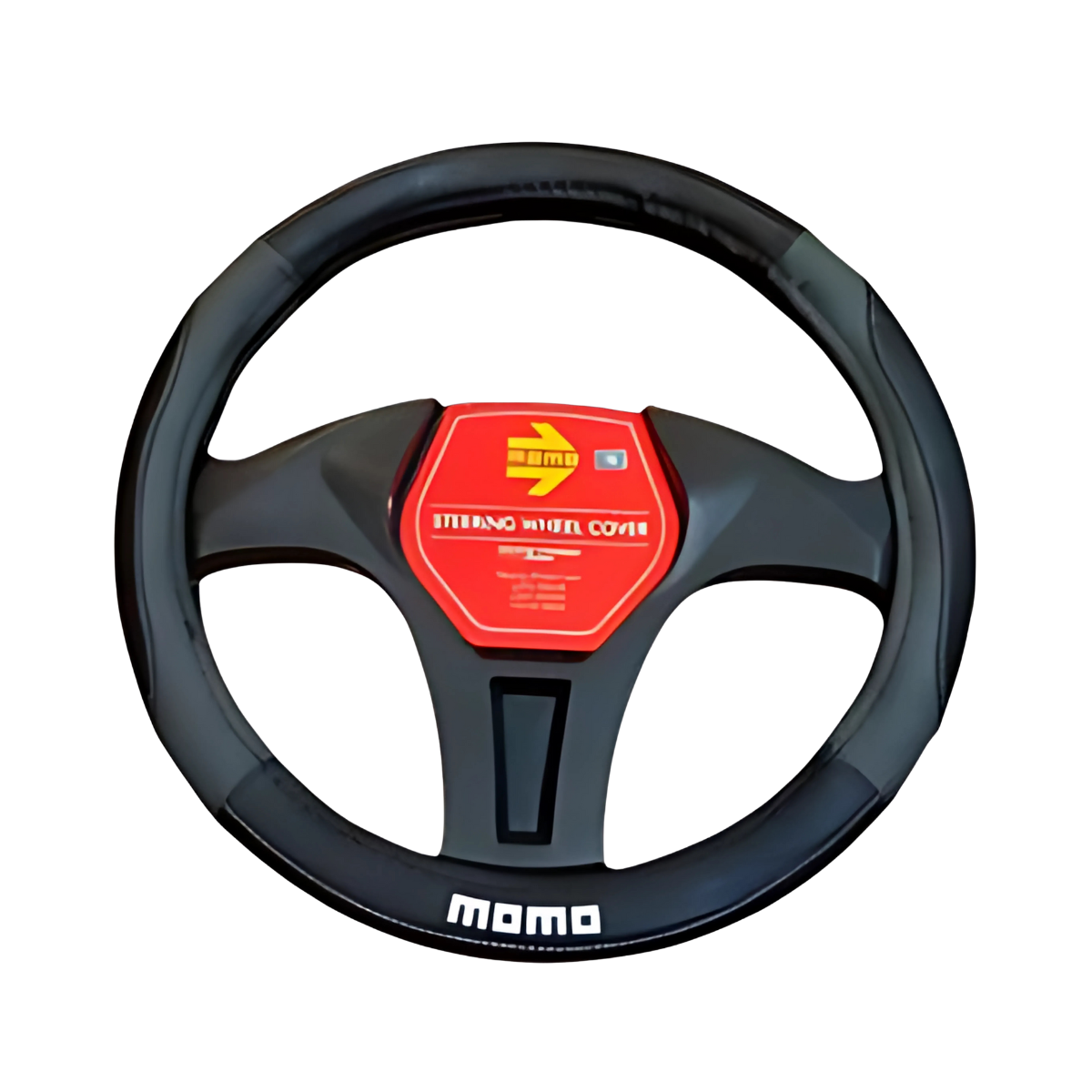 Cubre Volante MOMO 38 cm Gris