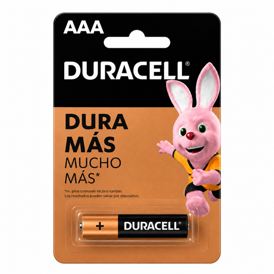 Pila Duracell Tipo AAA