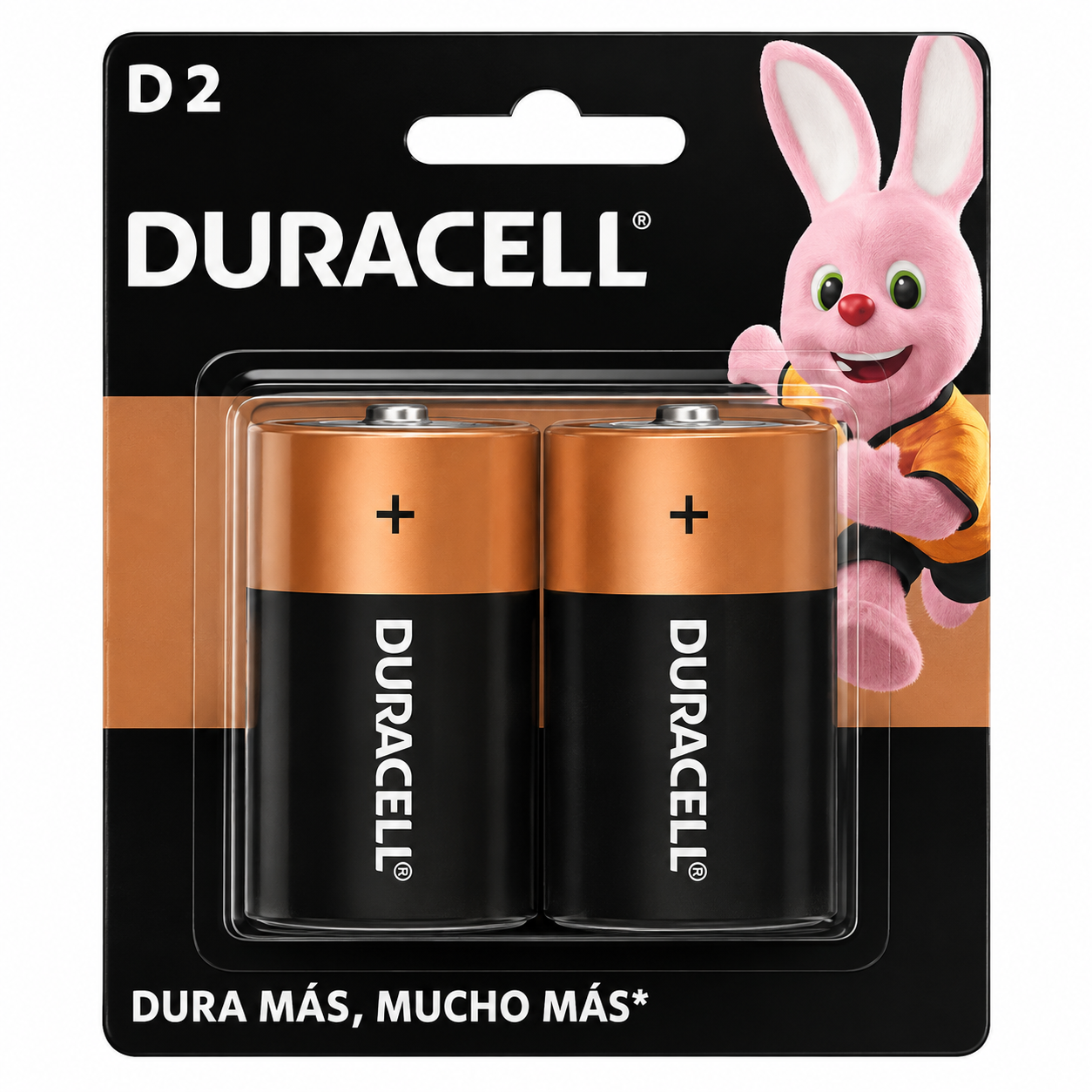 Pila Duracell Tipo D 2