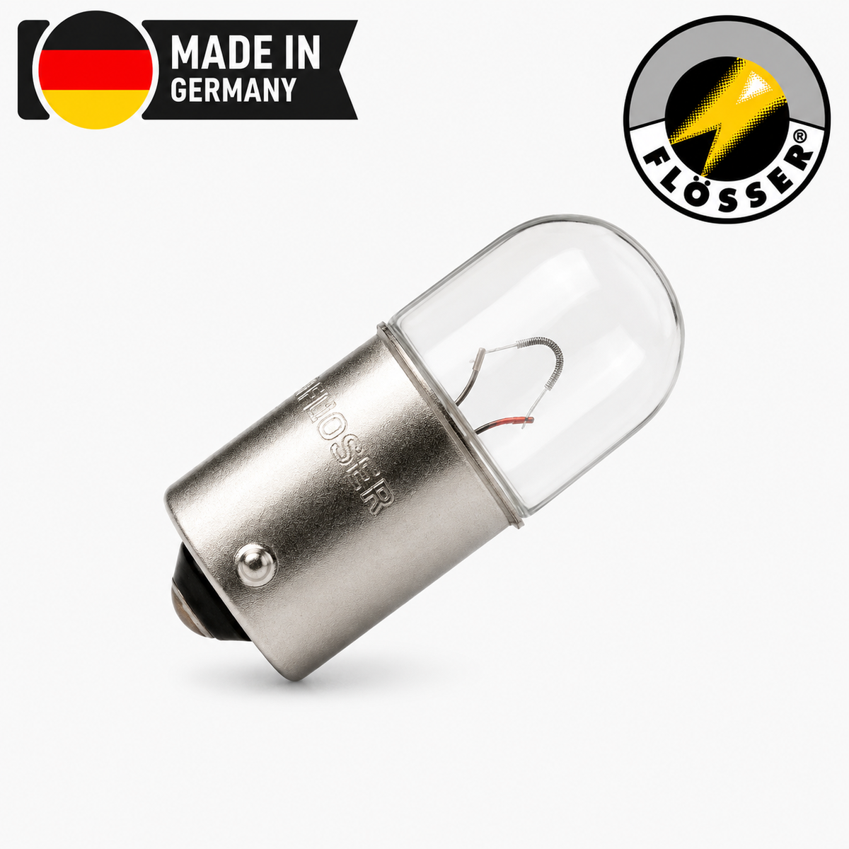 Ampolleta Globo Chico 1 cont. 12V Marca Flosser