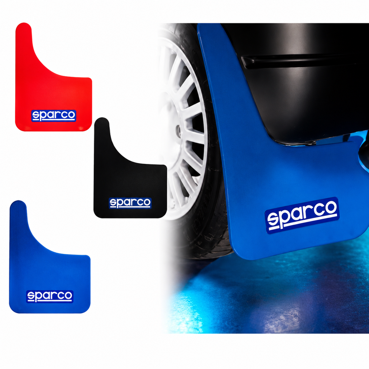 GUARDA FANGO SPARCO AZUL