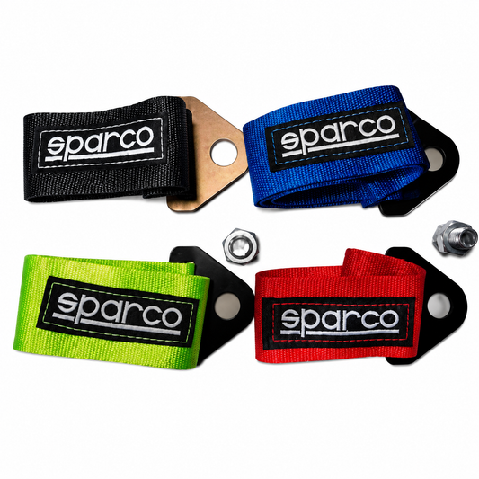 Gancho Arrastre SPARCO TIPO CINTURON ROJO