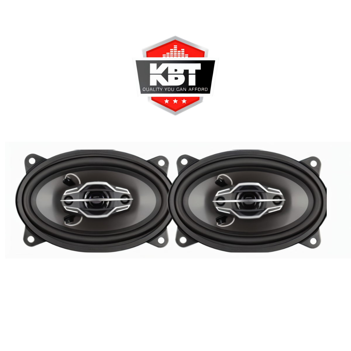 Parlantes Coaxiales 4x6’’ De 220W KBT