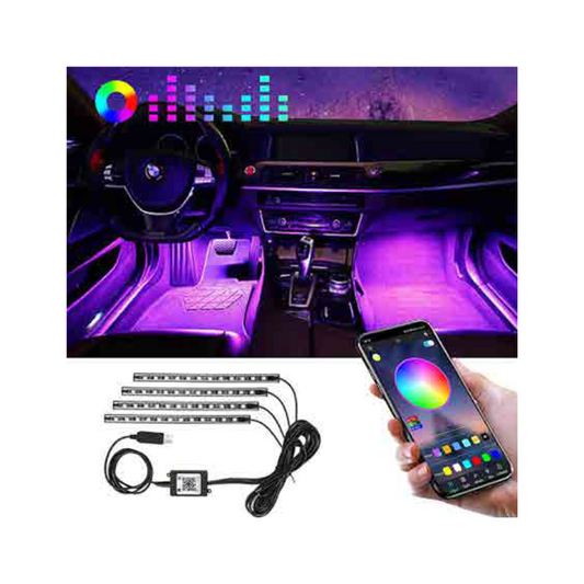 Luces Para Interior del Auto 4 Piezas de 48 LEDs