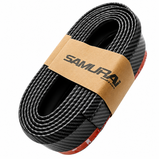 Moldura auto delantera 2,5mts CARBONO