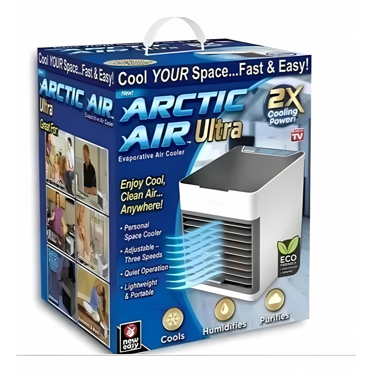 Mini Aire Acondicionado Portátil