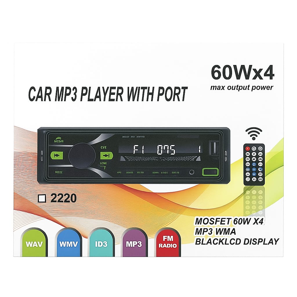 Radio MP3 con Entrada USB