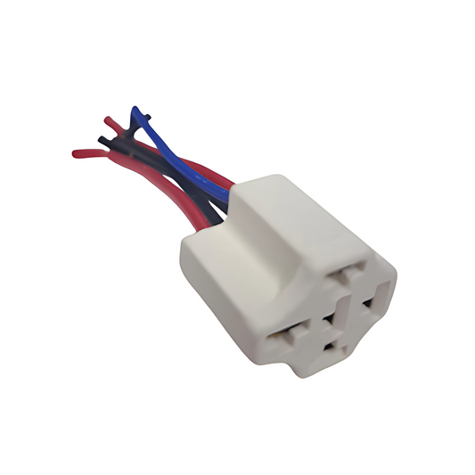Soquete Para Relay 5 Patas BLANCO
