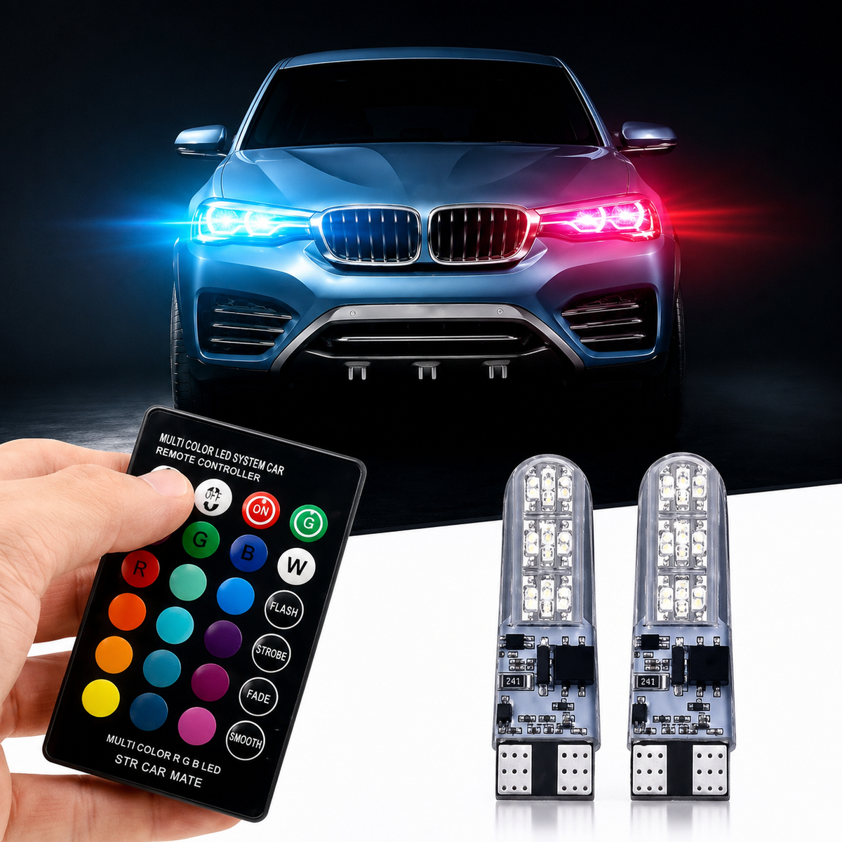 Ampolletas T10 Control Remoto