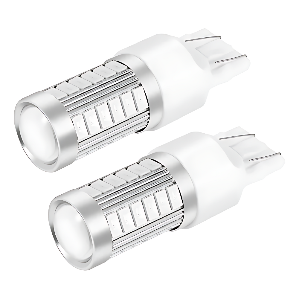 Par Ampolletas LED Roja T20 2 Cont. 12V