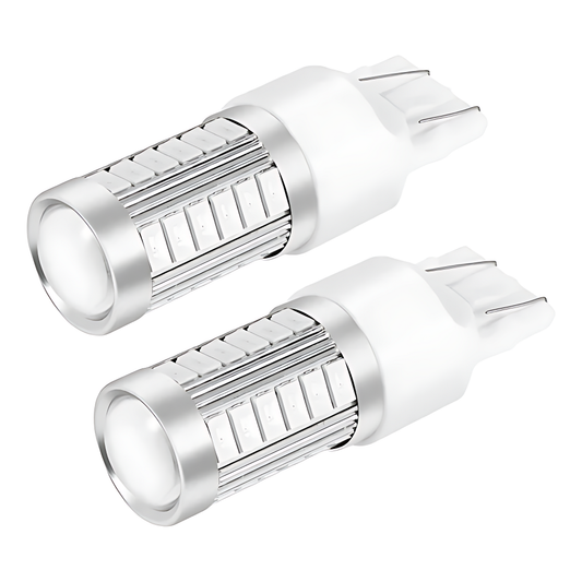 Par Ampolletas LED Roja T20 2 Cont. 12V