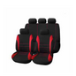 funda asiento genero negro/rojo