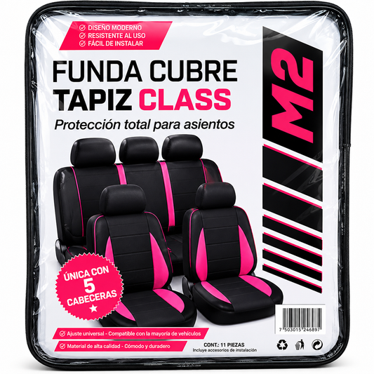 Funda asiento cuerina M2