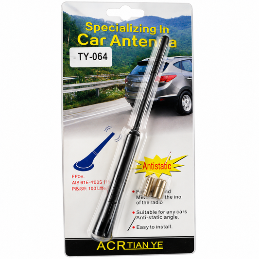 Antena Lisa Universal Para Auto